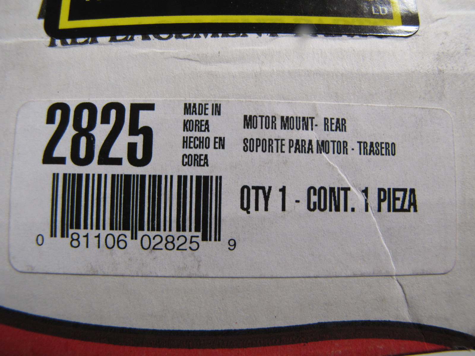 Anchor 2825 Engine Torque Strut Mount Saturn SC SC1 SC2 SL SL1 SL2 SW1