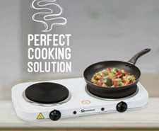 DOUBLE ELECTRIC 2000W HOT PLATE HOB PORTABLE KITCHEN COOKER HOTPLATE TABLE TOP