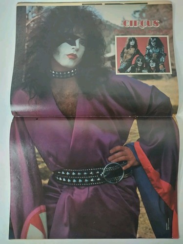 Circus Magazine Jul 7th 1977 Linda Blair, KISS Poster - Picture 5 of 6