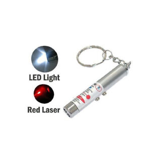 Red Laser Pointer Keychain