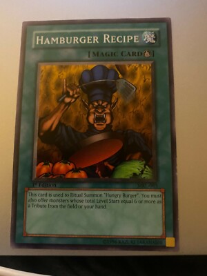 YuGiOh Hamburger Recipe MRL-063 1st Edition | eBay