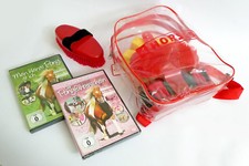 Zaino Per Strigliare Pony Per Bambini Con 2 DVD Il Mio Piccolo Pony