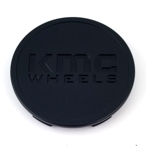 KMC Satin Black 5/6 Lug Snap In KM718 Wheel Center Cap PN: T174K85-S2 - Picture 1 of 6