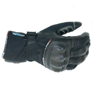 Lindstrands Aerate Motorcycle Gloves Ce Armoured Mens Black