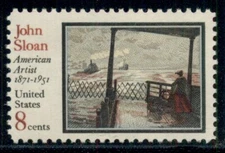#1433 8¢ JOHN SLOAN LOT OF 400 MINT STAMPS SPICE UP YOUR MAILINGS!