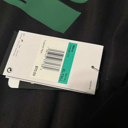 Boston Celtics Nike NBA Team Issue On Court Warm Up Practice Hoodie Mens XL Tall - Picture 2 of 10
