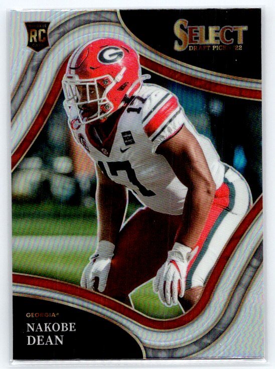 Nakobe Dean Panini Select Draft Picks #200 Silver
