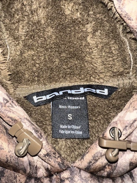 (2)全新带状Atachafalaya连帽衫羊毛S衬里套衫Bottomland木材 — 第 2/4 张图片