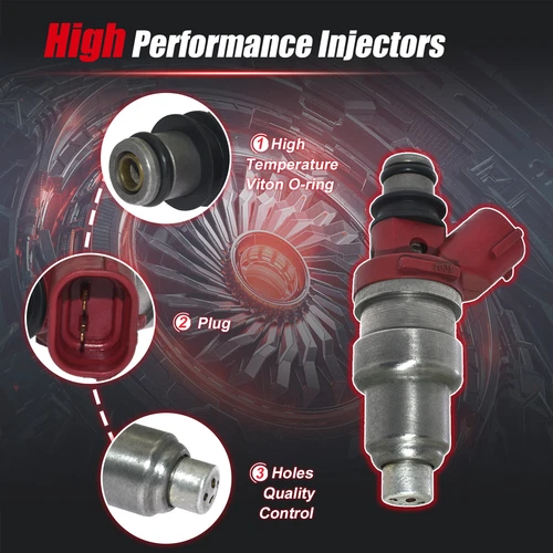 4Pcs Fuel Injector 23250-74130 For Toyota Camry Vista Petrol 1.8L 1990-1994 - Picture 5 of 11