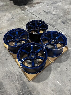Rays Gram Lights 57DR 18x9.5 +22 5x114.3 Eternal Blue Pearl FOR