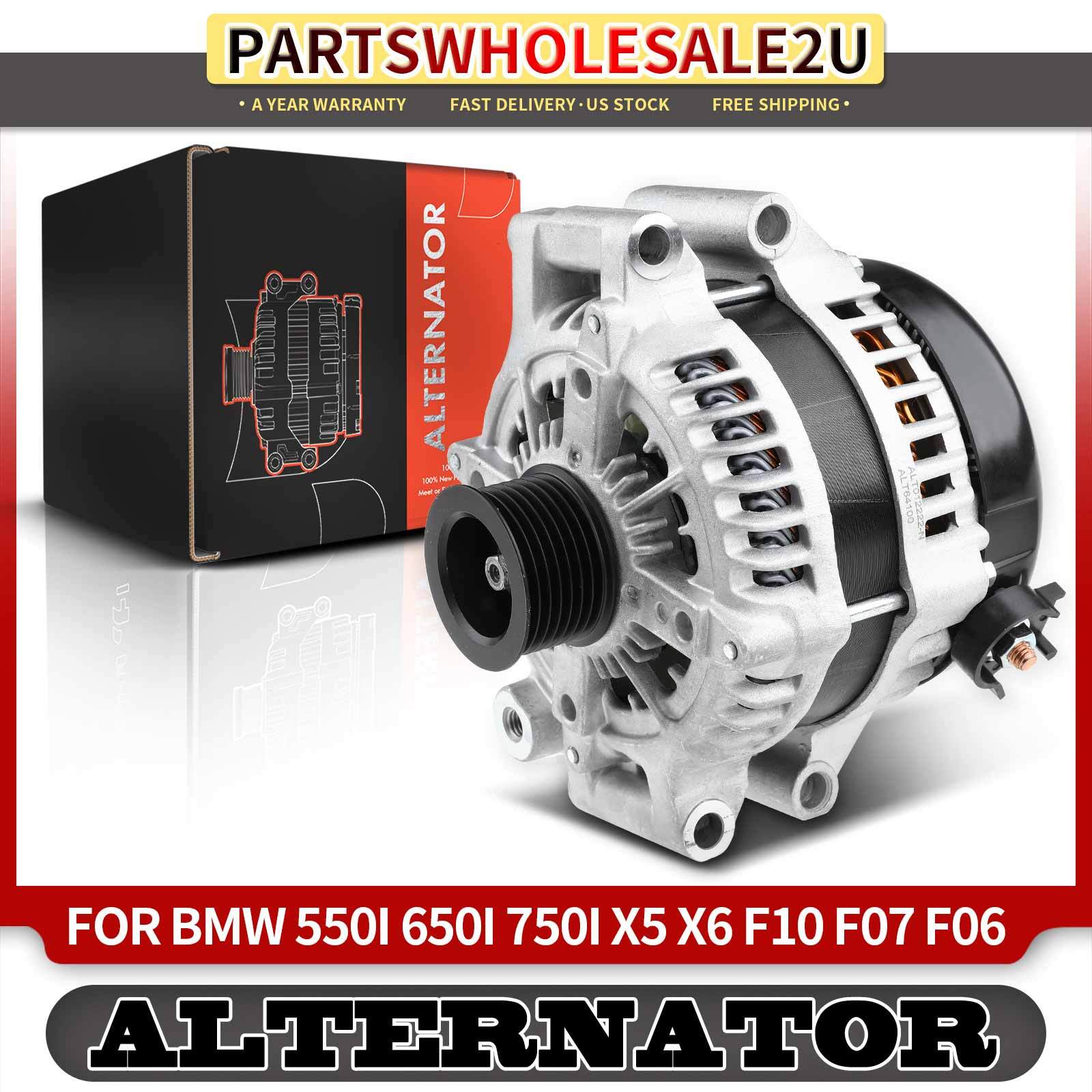 Alternator for BMW 550i 650i 750i xDrive Alpina B7 210A 12V CW 7-Groove ...