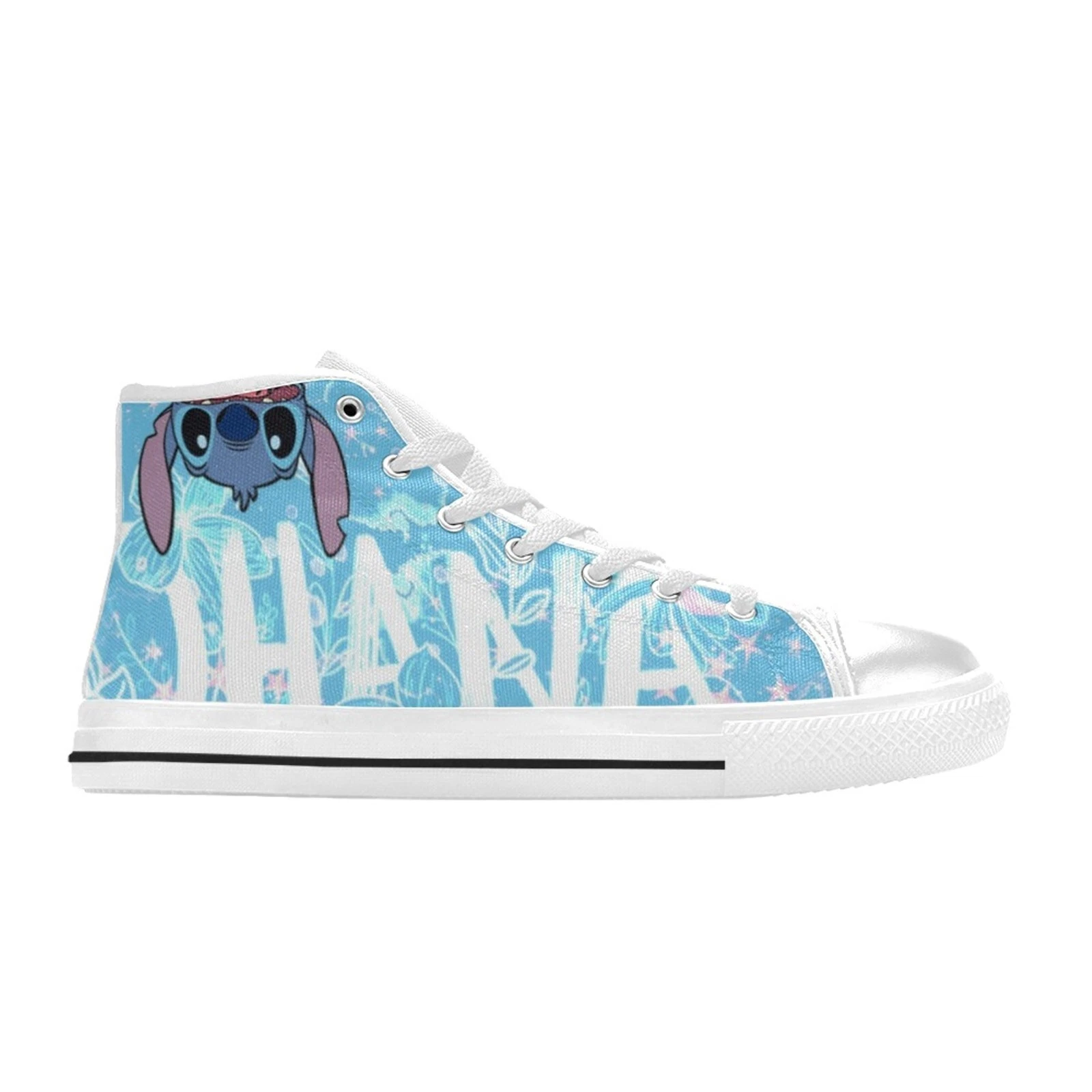 Ohana Lilo And Stitch High Top Shoes Sneakers
