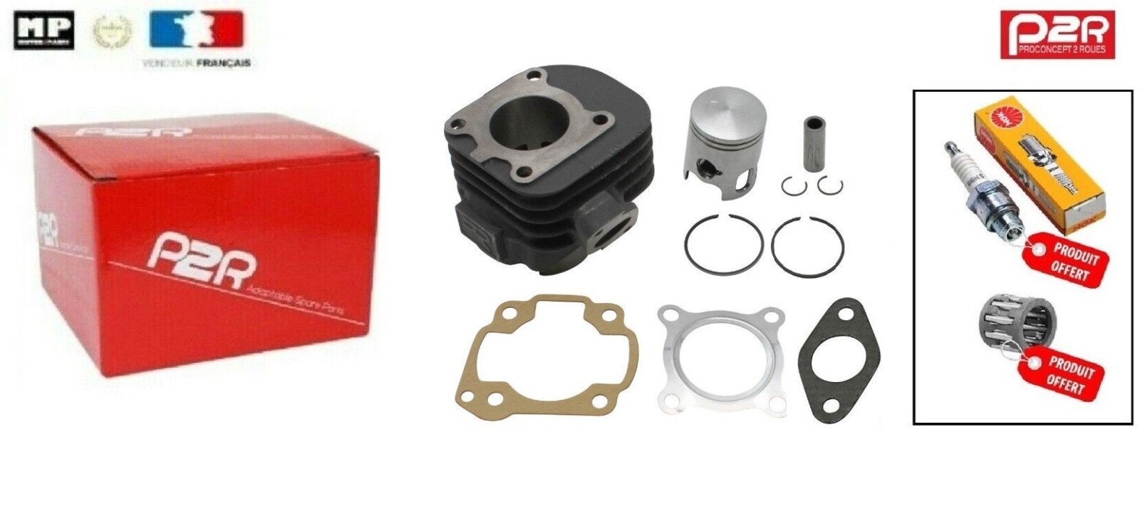 Cylindre pour CPI Fact 50cc entretien moteur quotidien 2t