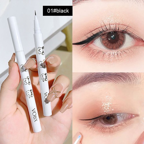 0.01mm Smooth Long Lasting Liquid Eyeliner Pen Quick Drying Waterproo SYL - Picture 8 of 10