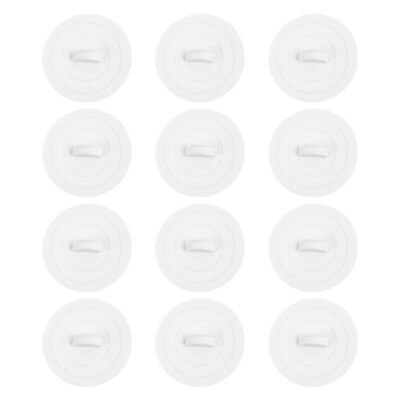 12 Pcs 2024 Waschbeckenabdeckung Kleine Badezimmerzubehör Badewannenstopper