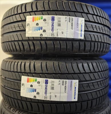 ML 205/45R17 タイヤ 2本 PRIMACY 3 ★ ② 6040 2X MICHELIN PRIMACY 3 205/45 ZRFT17 XL 88W RUNFLAT ZP TYRES 205 45