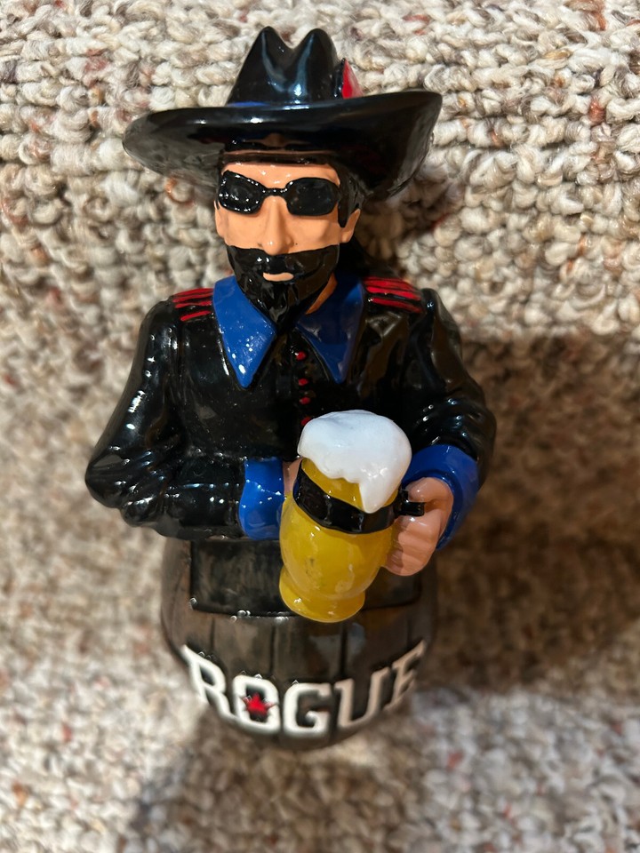 ROGUE ST. ROGUE RED SHAKESPEARE ON A KEG draft beer tap handle. eBay