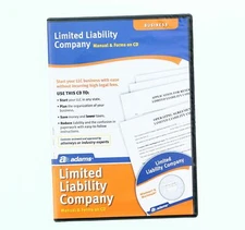 ADAMS LIMITED LIABILITY COMPANY Manuals & Forms Software (Business)