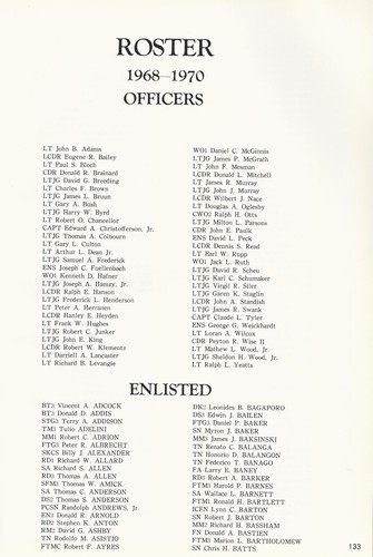 USS STERETT DLG-31 WESTPAC DEPLOYMENT CRUISE BOOK YEAR LOG 1968-70 - U S NAVY - Bild 12 von 12