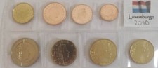 #RM# SET COMPLETE LUXEMBOURG 2010 8 COINS - UNC
