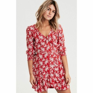 aerie wrap dress