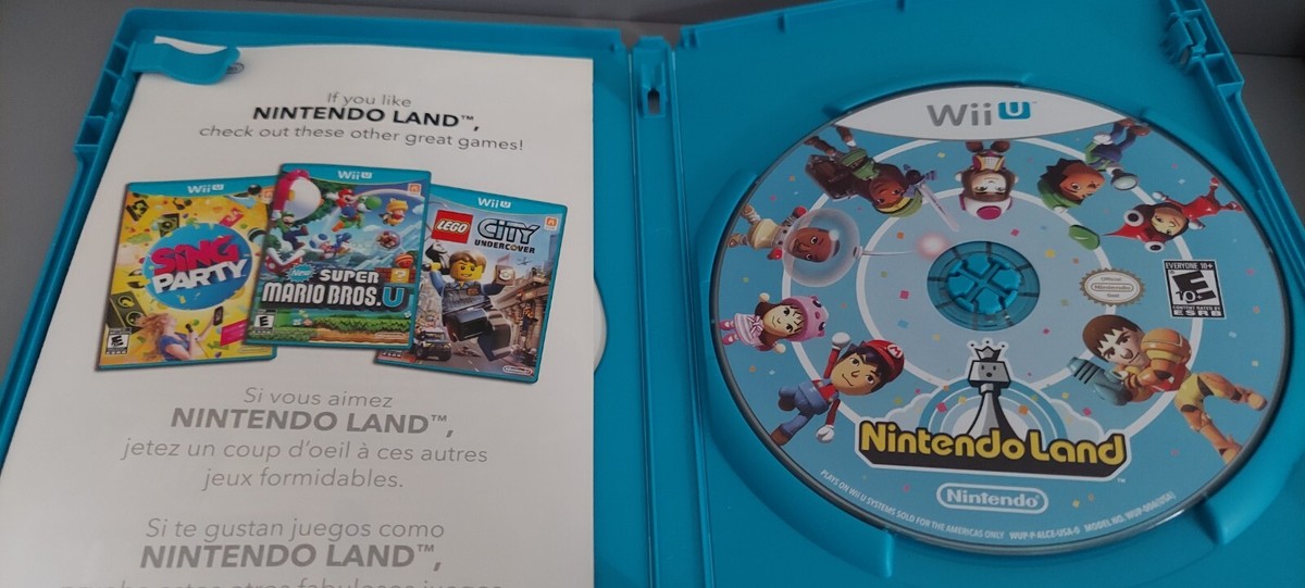 Nintendo Land (Nintendo Wii U) Complete in Box | eBay