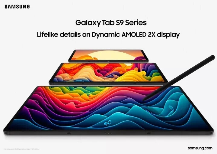 SAMSUNG Galaxy Tab S9+ Plus 5G SM-X816 Snapdragon 8 Gen2 256GB