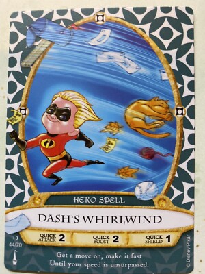 sorcerers of the magic kingdom cards: 44/70 Dash s Whirlwind