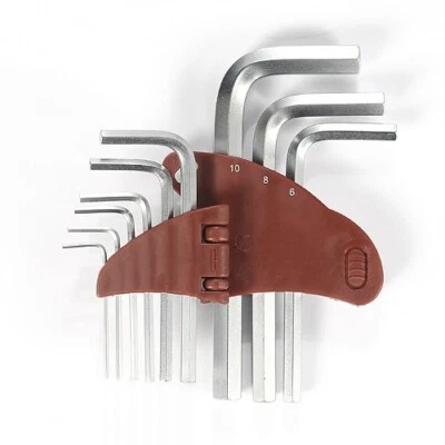 Yose Power Allen Key Set Long L-Keys Hexagon Wrenches 9 Piece Hex Key Set