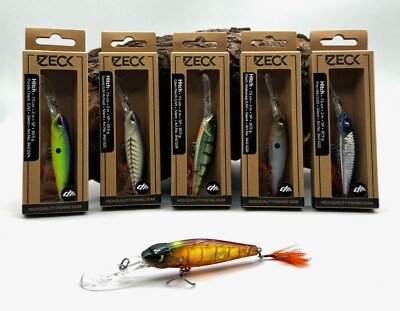 Zeck Hitch 7,5cm Twitchbait 10,6g 2,0m Suspending 6 Farben BA Edition Wobbler