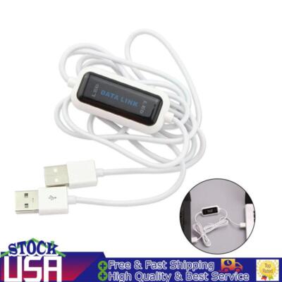 High Speed USB Pc to Pc Online Share Sync Link Net Direct Data File Transfer USA