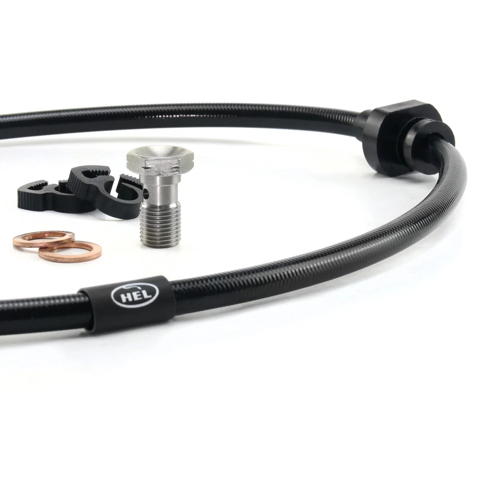 Manguera de freno trasera HEL acero inoxidable para MERCEDES S212 E200 CGI 212.248 135 kW HS01803 Foto 3 de 4