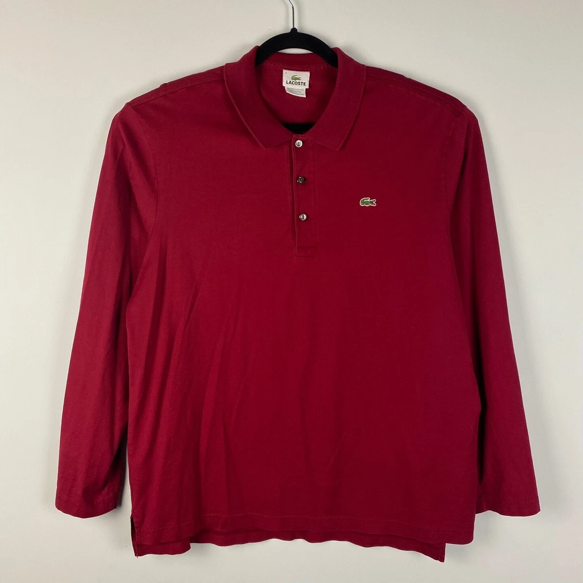 Lacoste t store shirt size 7