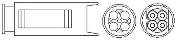 MAGNETI MARELLI 466016355062 Lambda Sensor for BMW