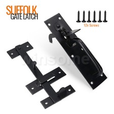 Heavy Duty Suffolk Gate Latch Outdoor Garden Shed Side Gate Door Thumb Lock