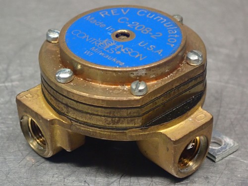 Johnson Controls C-208-2 REV Cumulator Used With Warranty - Picture 10 of 12