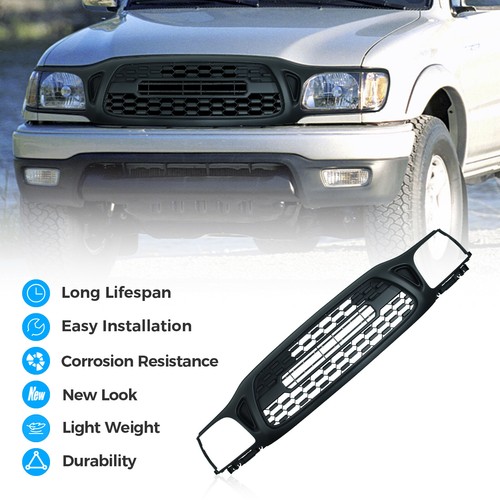 Front Grille For 2001 2002 2003 2004 Toyota Tacoma - Picture 5 of 8