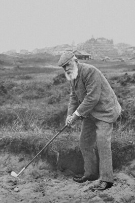 Berühmter Golfer alter Tom Morris Pionier Druck Golf 4x6 Foto