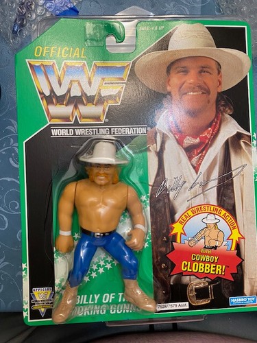 WWF Hasbro Series 11 Billy Gunn  MOC Green Card w/...
