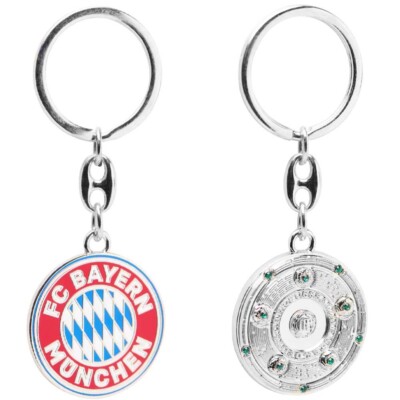 FC Bayern München Schlüsselanhänger Rekordmeister FCB Meisterschale Fanartikel