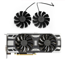 Pair Fans Cooling Fan For EVGA GTX 1080 1070 1060 GTX1060 GTX1070 GTX1080 VGA