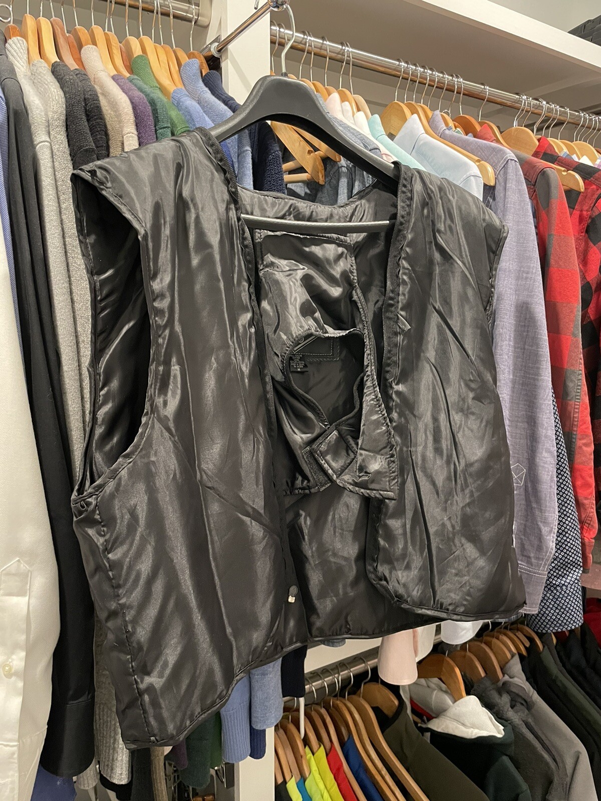 Diamond Plate Men’s Leather Jacket Size Medium Gem