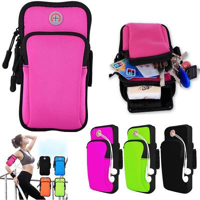 Sport Armband Laufen Joggen Fitness Halter Armtasche Tasche Hülle Für Handy