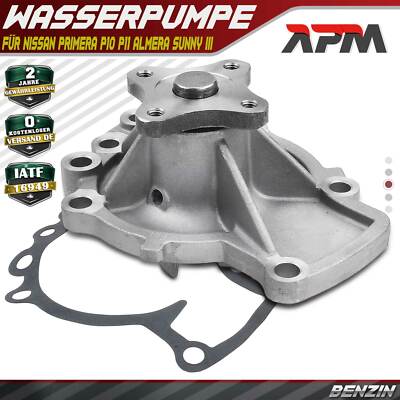 Wasserpumpe Kühlmittelpumpe für Nissan Primera P10 P11 Almera N15 Sunny III 2.0L