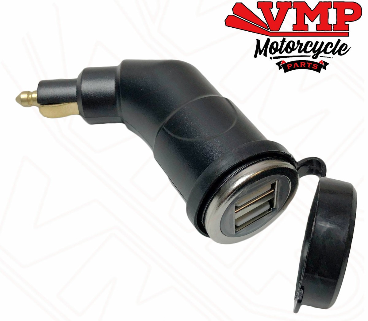 Motorcycle Triumph Power Adapter 2-USB Charger Din Hella Plug