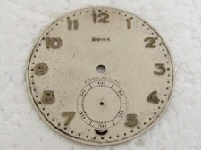 Doxa Antique Swiss Pocket Watch Original Art Deco metal Dial Watch-face 42.2 mm