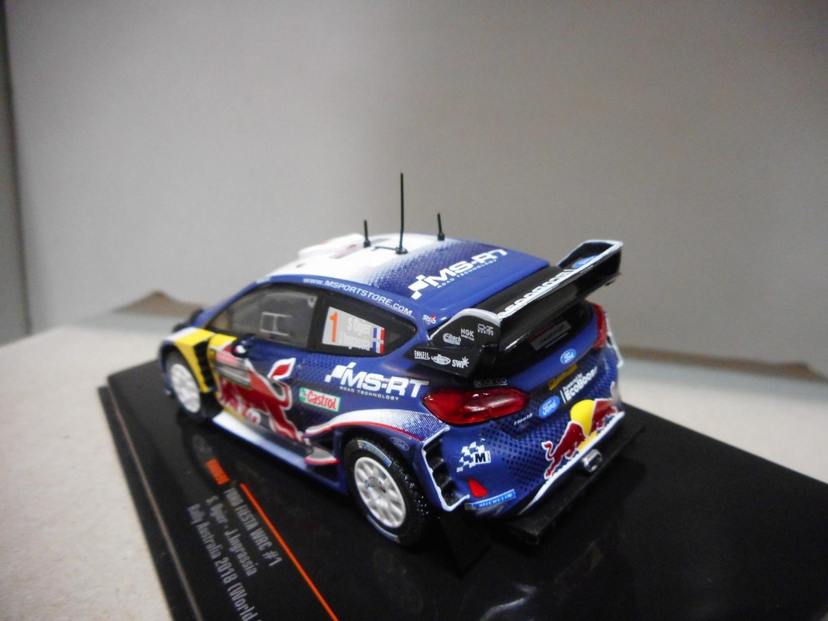 FORD FIESTA WRC 2018 RALLY AUSTRALIA S.OGIER 1:43 IXO RAM690