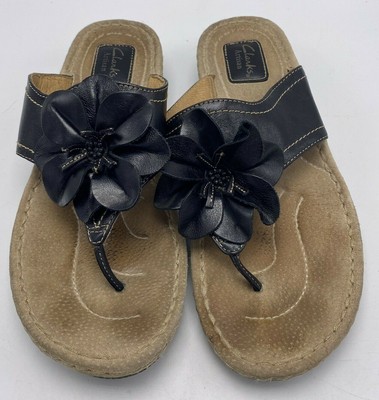 clarks flower sandals