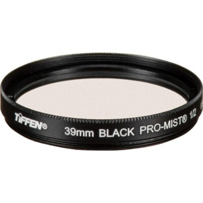 Tiffen Black Pro-Mist Filter (39mm, Grade 1/2) 39BPM12