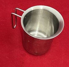 Messkanne 500 ml Edelstahl Messbecher Milchkr...
